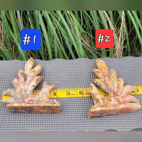 Crazy Lace Agate Nine-Tail Fox - Picture 12 of 14